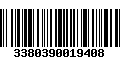 Código de Barras 3380390019408