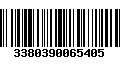 Código de Barras 3380390065405