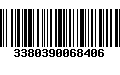 Código de Barras 3380390068406