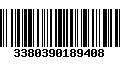 Código de Barras 3380390189408