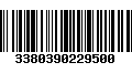 Código de Barras 3380390229500