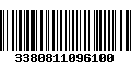 Código de Barras 3380811096100