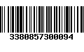 Código de Barras 3380857300094