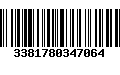 Código de Barras 3381780347064