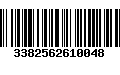 Código de Barras 3382562610048