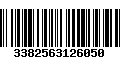 Código de Barras 3382563126050