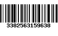 Código de Barras 3382563159638