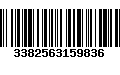 Código de Barras 3382563159836