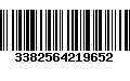 Código de Barras 3382564219652