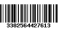 Código de Barras 3382564427613