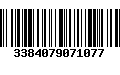 Código de Barras 3384079071077