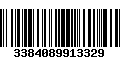 Código de Barras 3384089913329