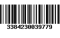 Código de Barras 3384230039779