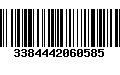 Código de Barras 3384442060585