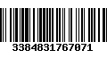 Código de Barras 3384831767071