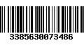 Código de Barras 3385630073486