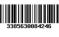 Código de Barras 3385630084246