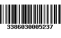 Código de Barras 3386030005237