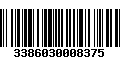 Código de Barras 3386030008375