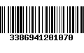 Código de Barras 3386941201070