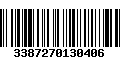 Código de Barras 3387270130406