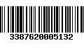 Código de Barras 3387620005132