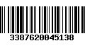 Código de Barras 3387620045138