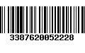 Código de Barras 3387620052228