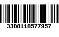 Código de Barras 3388118577957