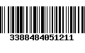 Código de Barras 3388484051211