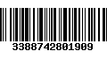 Código de Barras 3388742801909