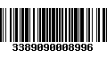 Código de Barras 3389090008996