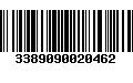 Código de Barras 3389090020462