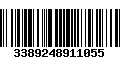 Código de Barras 3389248911055