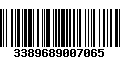 Código de Barras 3389689007065