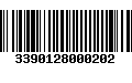 Código de Barras 3390128000202