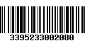 Código de Barras 3395233002080