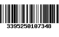 Código de Barras 3395250107348