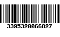 Código de Barras 3395320066827