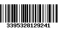 Código de Barras 3395328129241