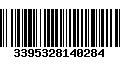 Código de Barras 3395328140284