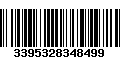 Código de Barras 3395328348499