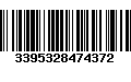 Código de Barras 3395328474372