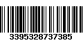 Código de Barras 3395328737385