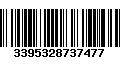 Código de Barras 3395328737477