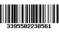 Código de Barras 3395502238561