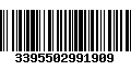 Código de Barras 3395502991909