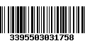 Código de Barras 3395503031758