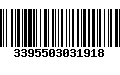 Código de Barras 3395503031918