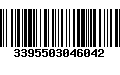 Código de Barras 3395503046042